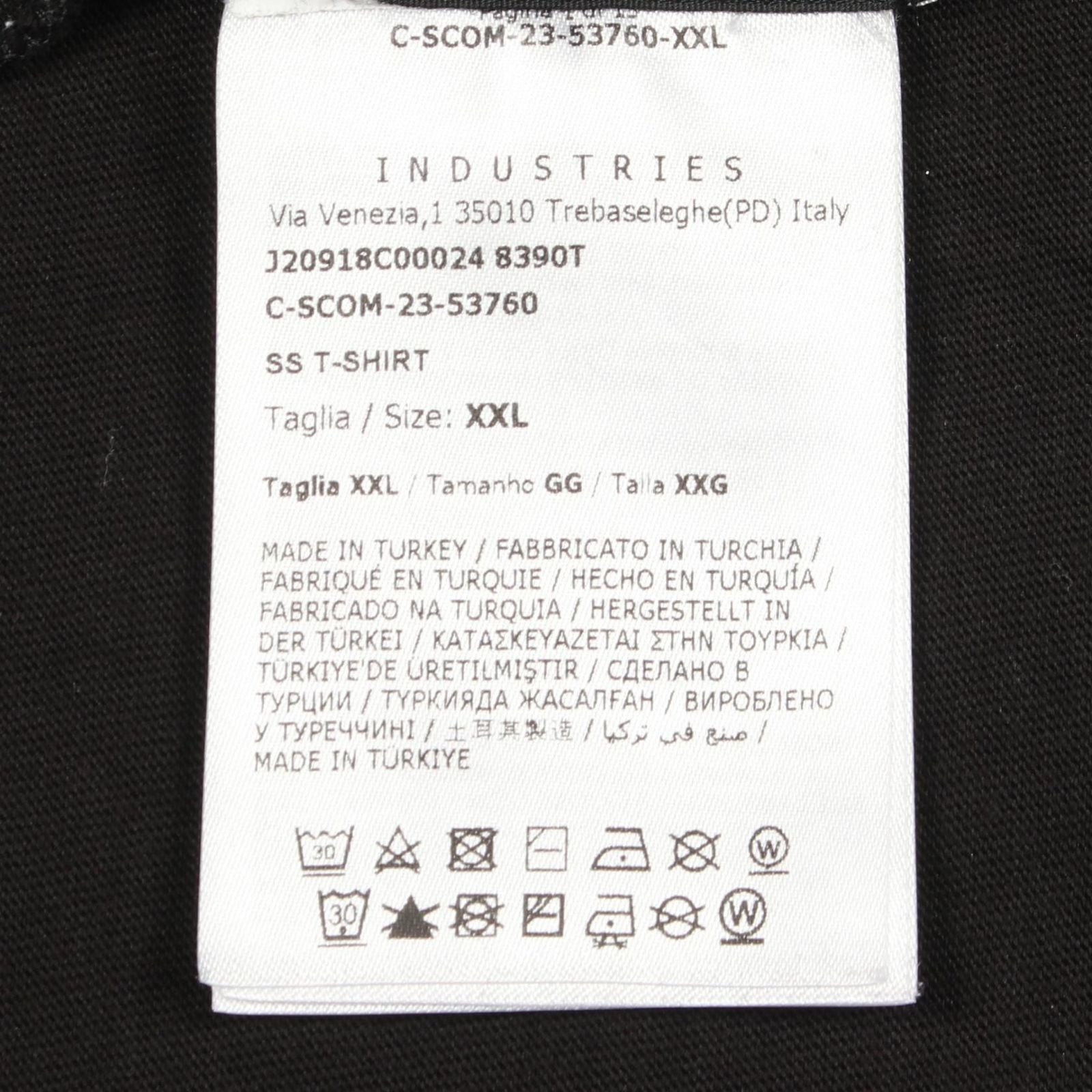 Moncler Short Sleeve T-Shirt Logo Crew Neck Cotton — view 5