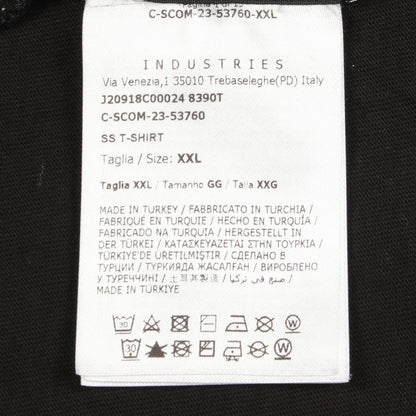 Moncler Short Sleeve T-Shirt Logo Crew Neck Cotton — view 5