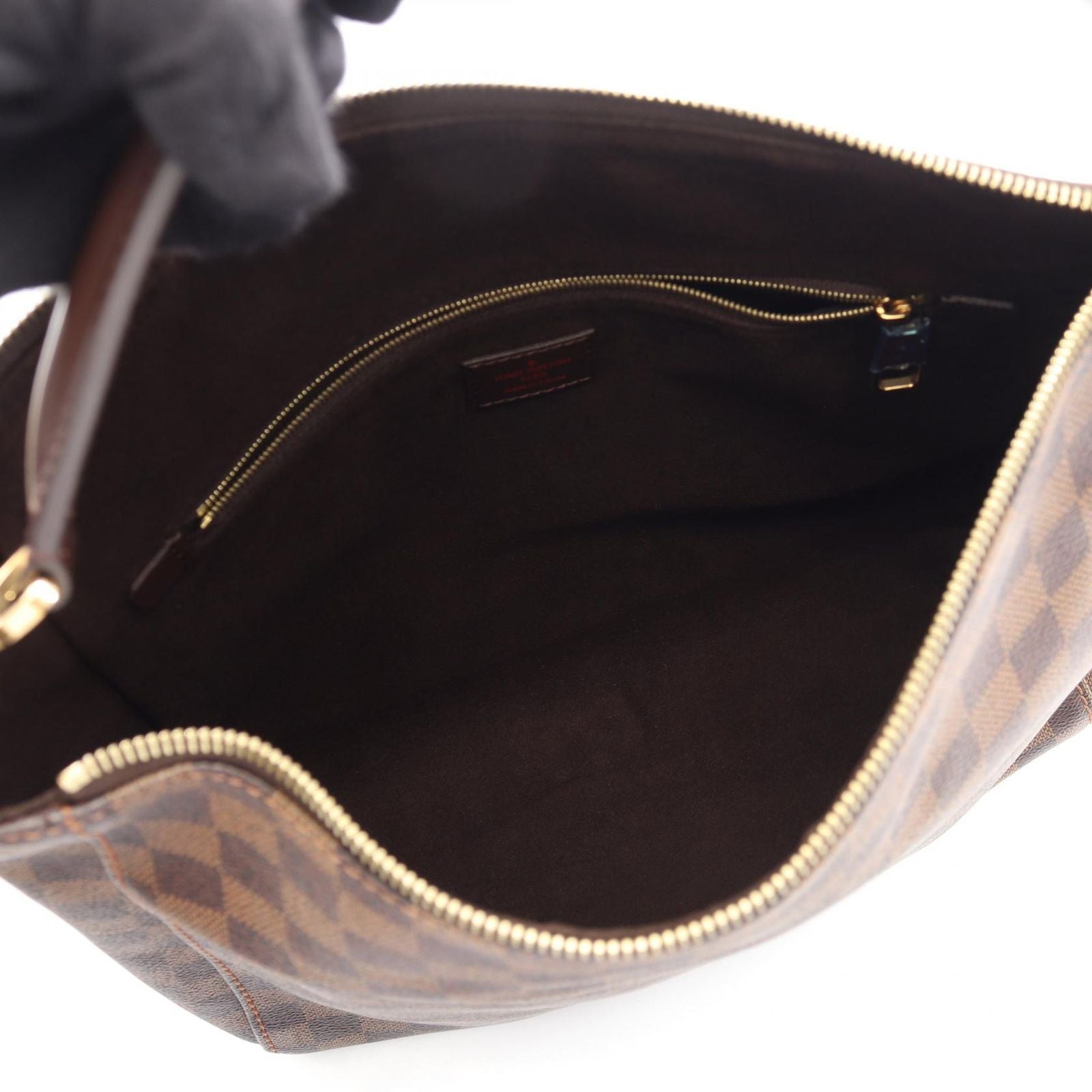 Louis Vuitton Shoulder Bag Portopello PM Canvas Leather — view 3
