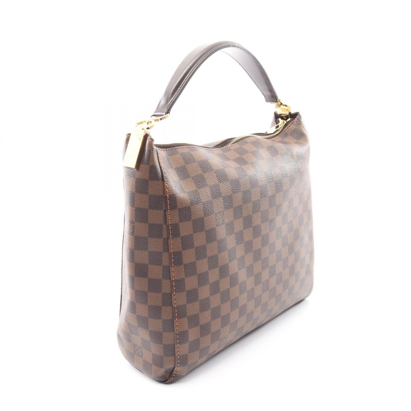 Louis Vuitton Shoulder Bag Portopello PM Canvas Leather — view 2