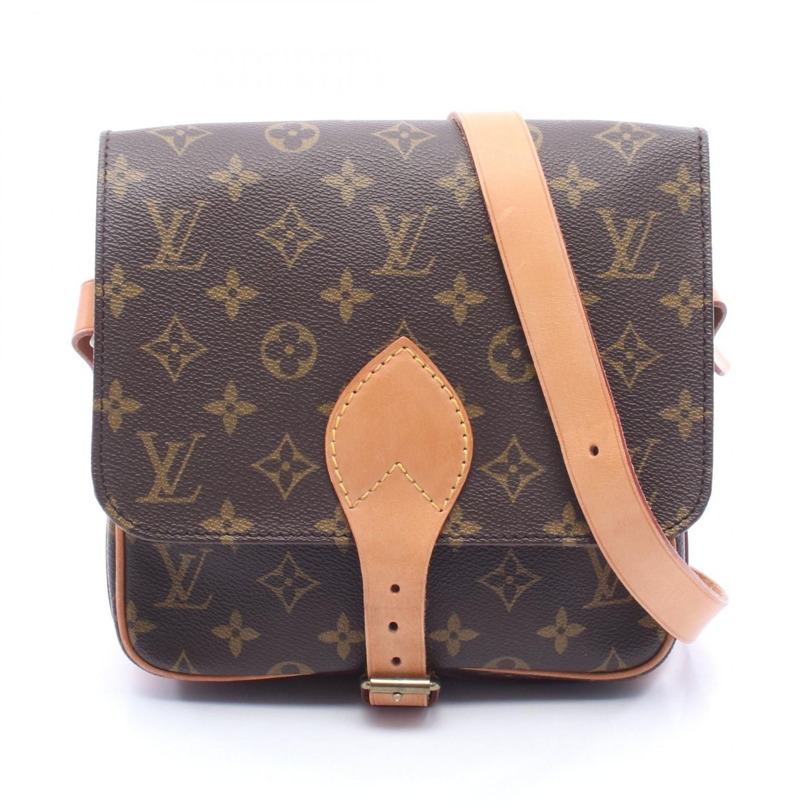 Louis Vuitton Shoulder Bag Cult Ciel MM Canvas Leather