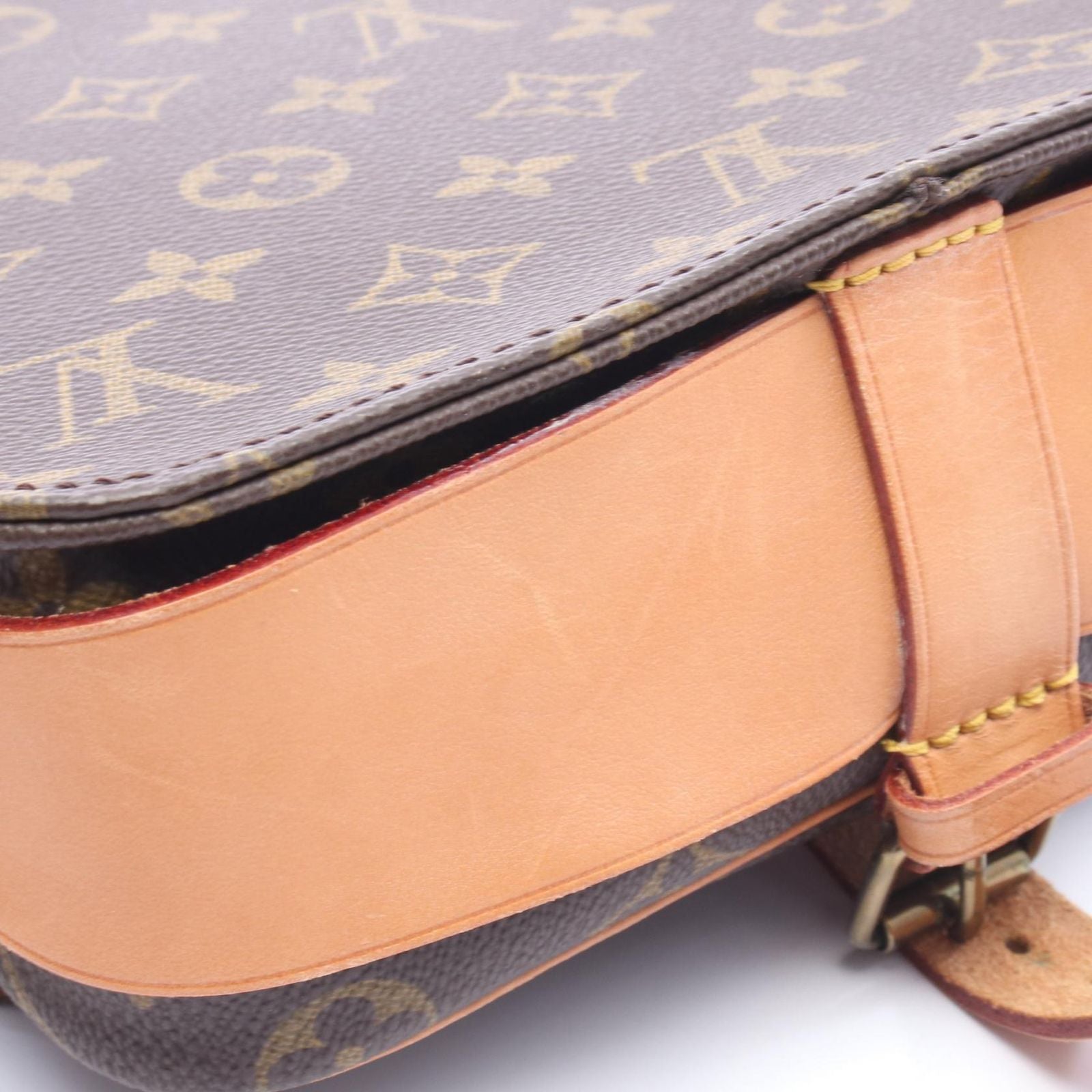Louis Vuitton Shoulder Bag Cult Ciel MM Canvas Leather — view 9