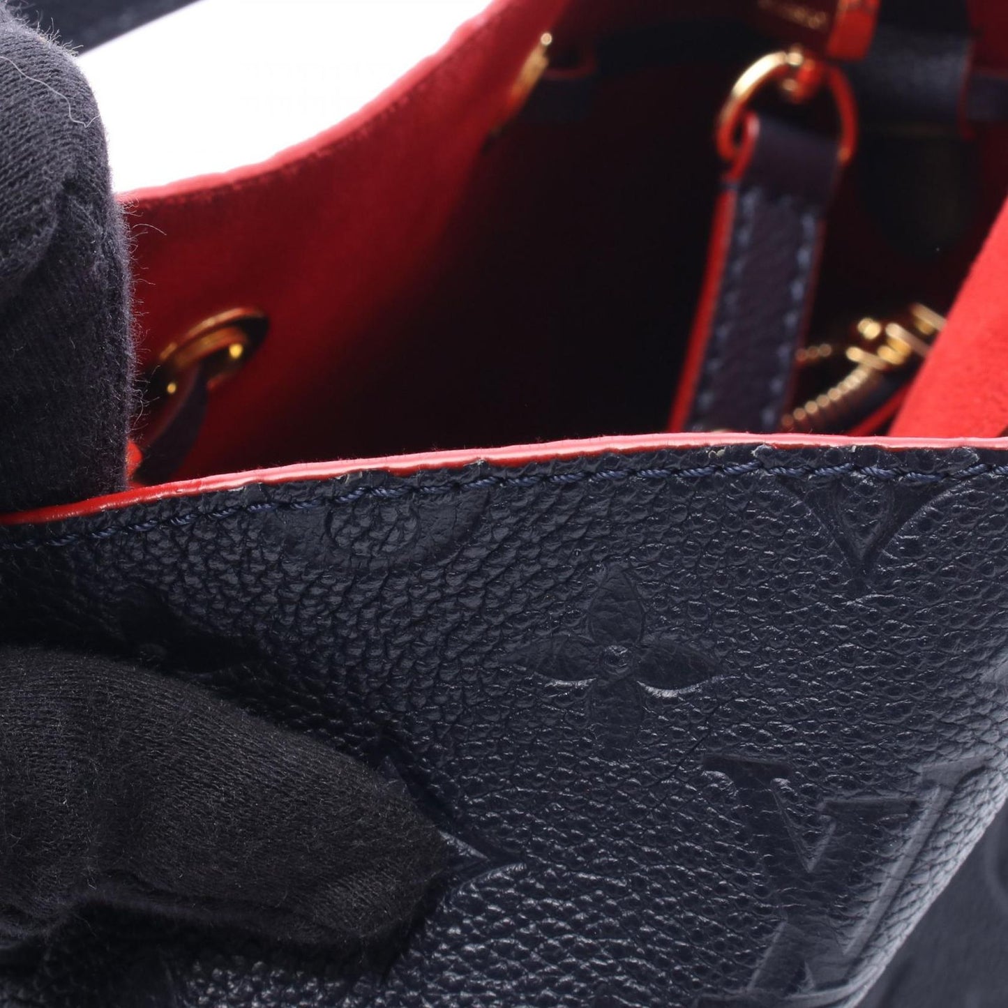 Louis Vuitton Handbag Neo Noe Marie Nuit Leather — view 7