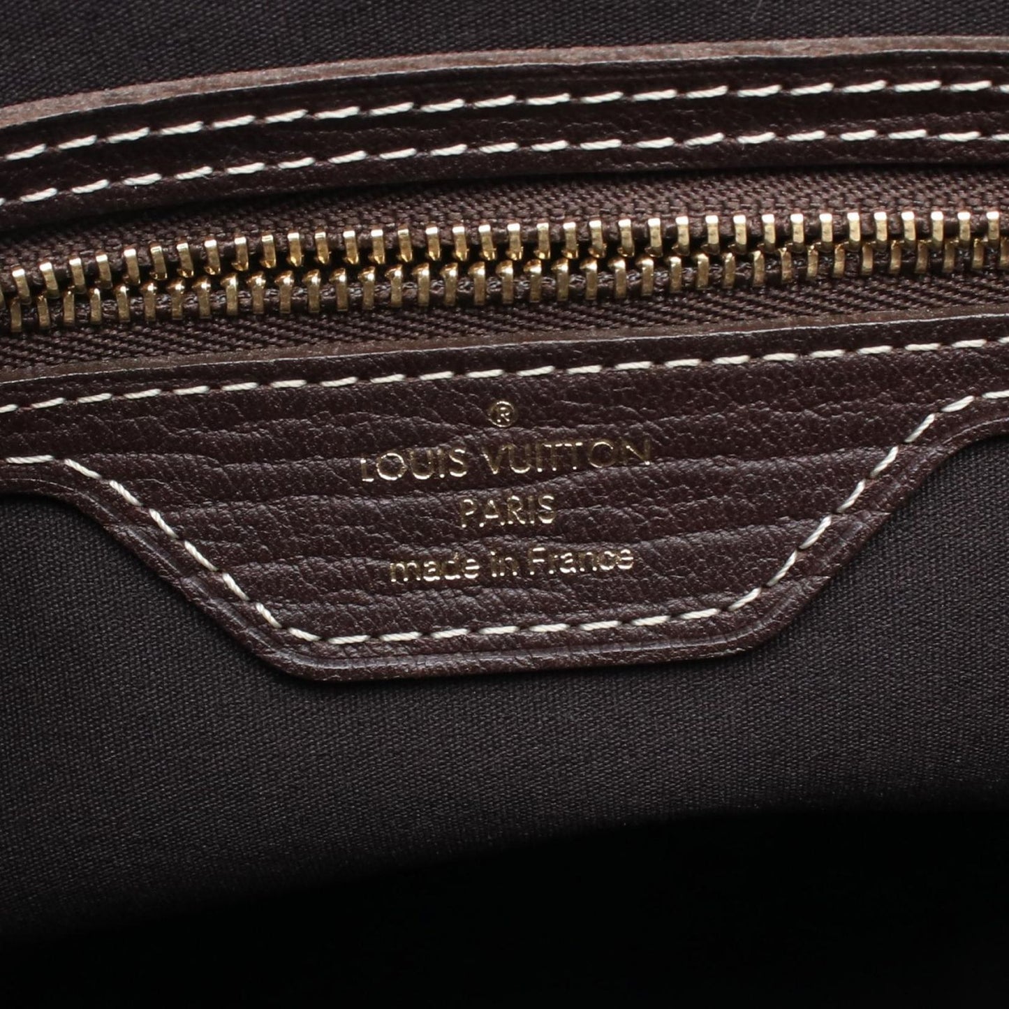 Louis Vuitton Tote Bucket PM Ebene Canvas Leather — view 4