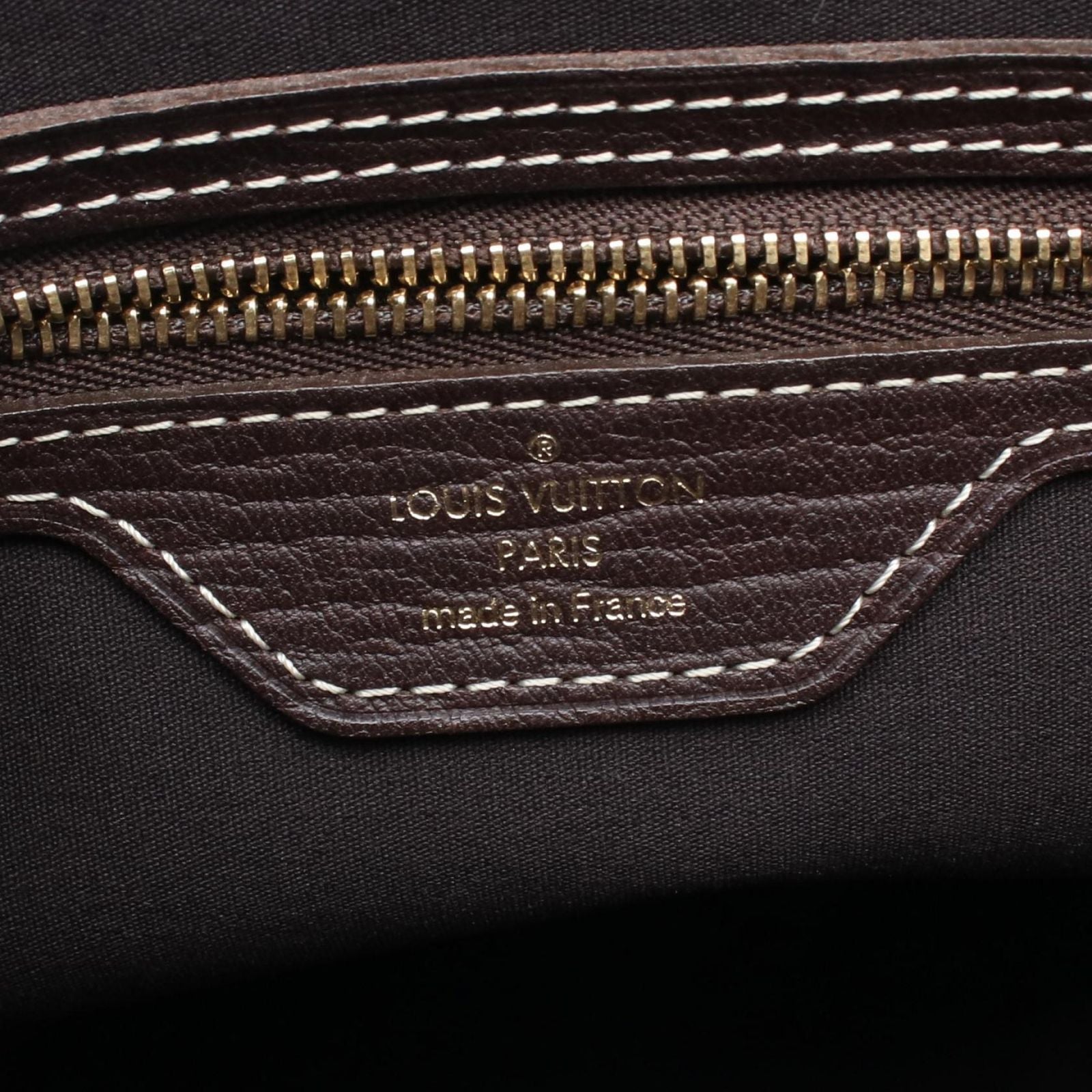 Louis Vuitton Tote Bucket PM Ebene Canvas Leather — view 4