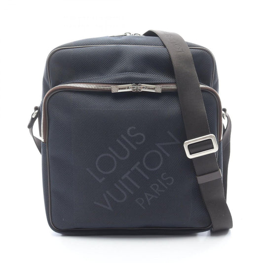 Louis Vuitton Shoulder Bag Pilot Blue Ocean Canvas Leather