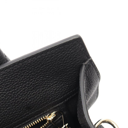Gucci Tote with Hook Closure 2-Way Black Leather — view 6