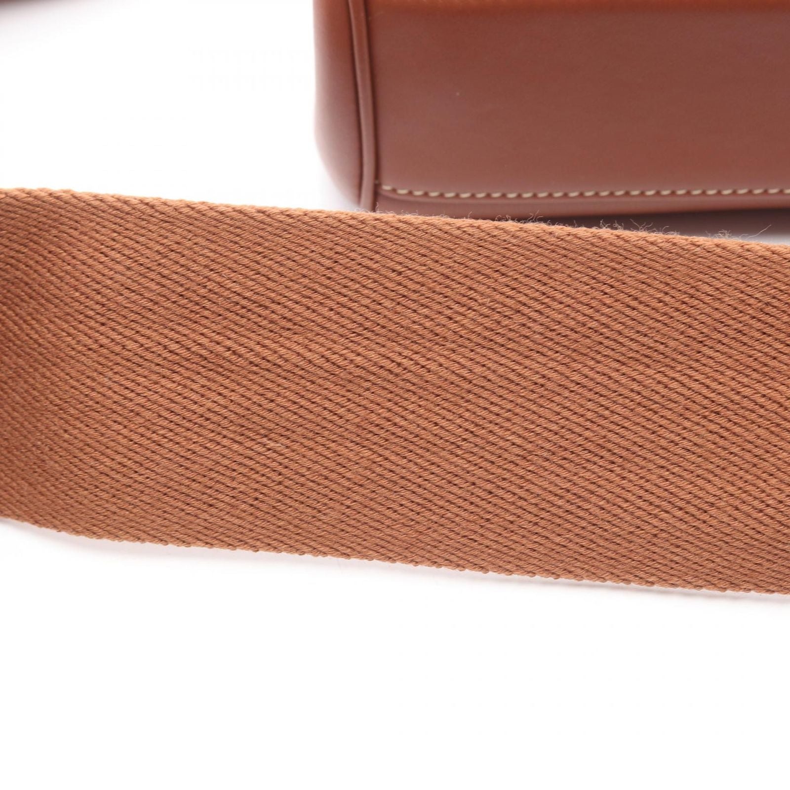 Celine Shoulder Bag Teen Soft 16 Brown Leather — view 9
