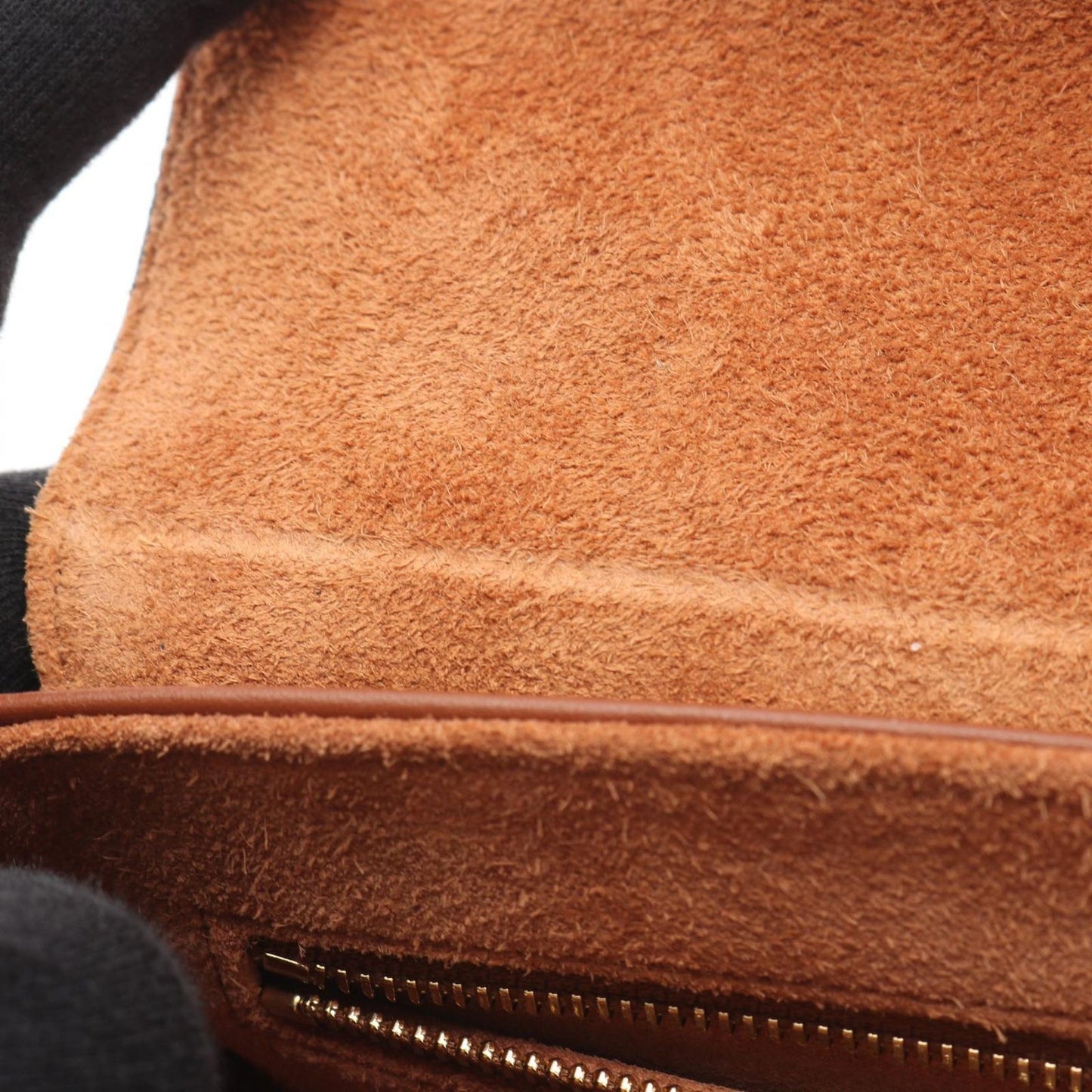 Celine Shoulder Bag Teen Soft 16 Brown Leather — view 6