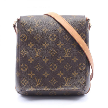 Louis Vuitton Shoulder Bag Musette Salsa Long Strap Canvas Leather