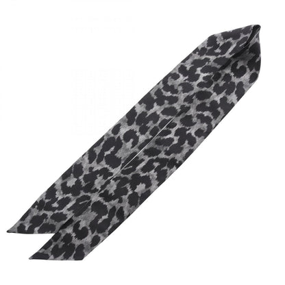 Dior Scarf Mitzah Leopard Ribbon Silk — view 2