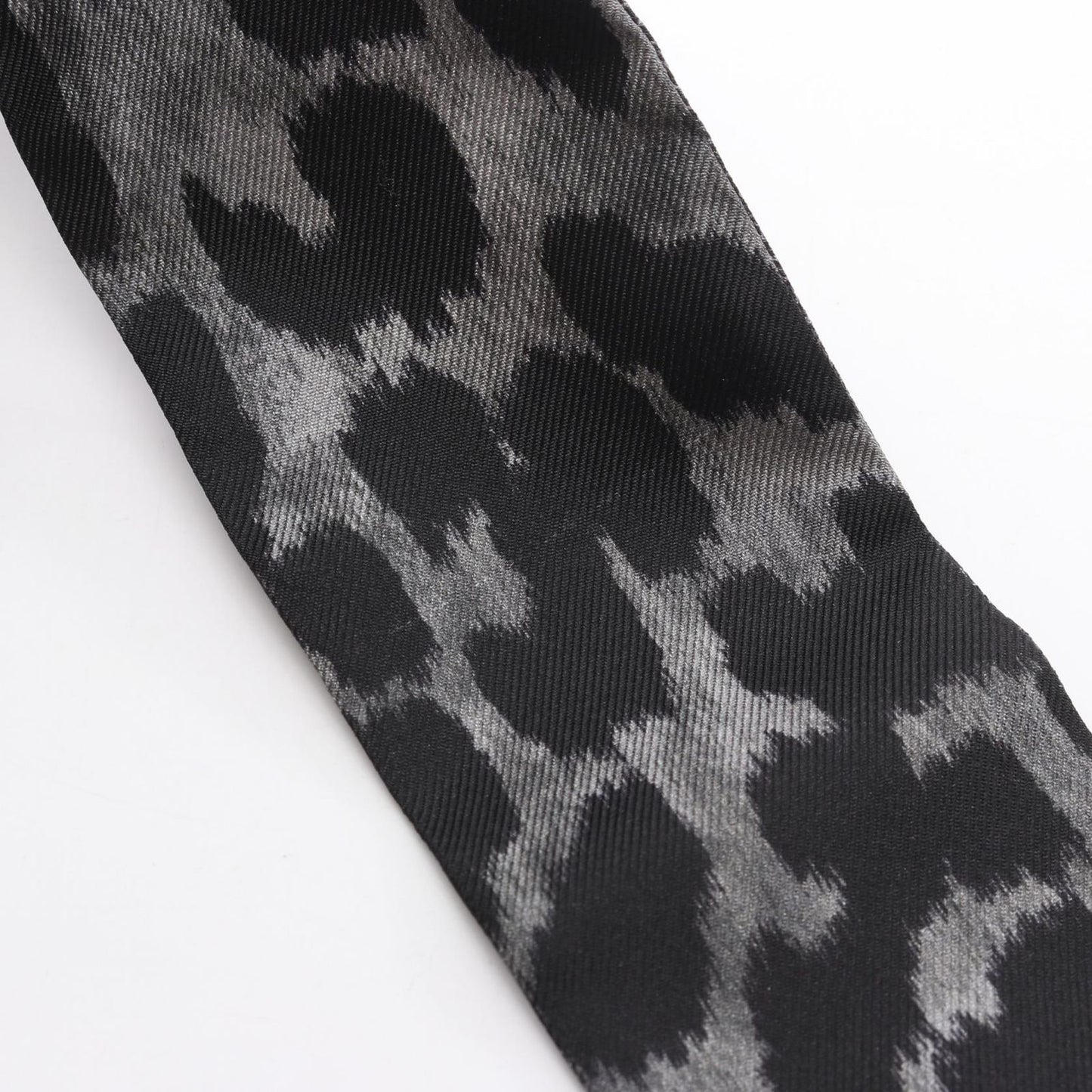 Dior Scarf Mitzah Leopard Ribbon Silk — view 6