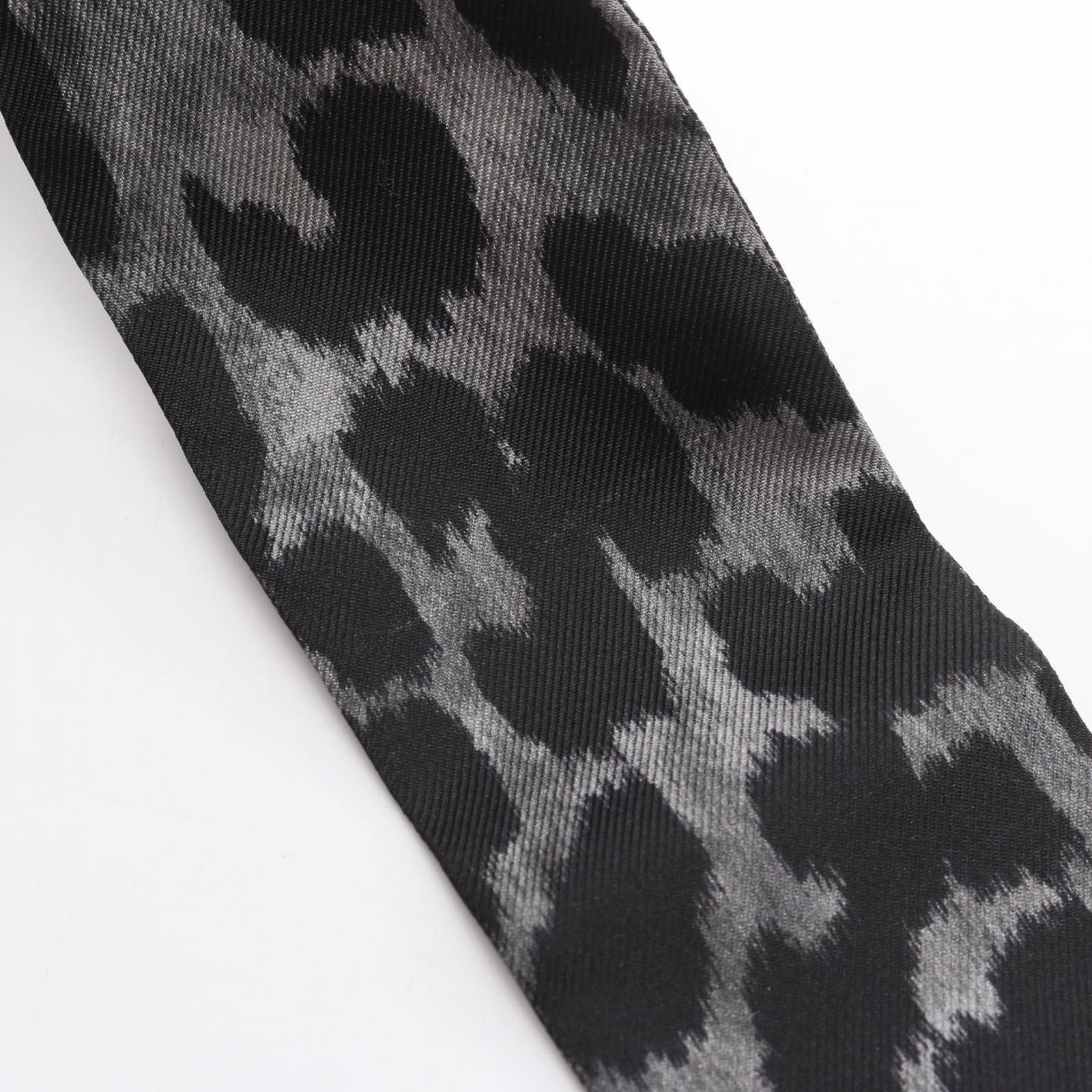 Dior Scarf Mitzah Leopard Ribbon Silk — view 6