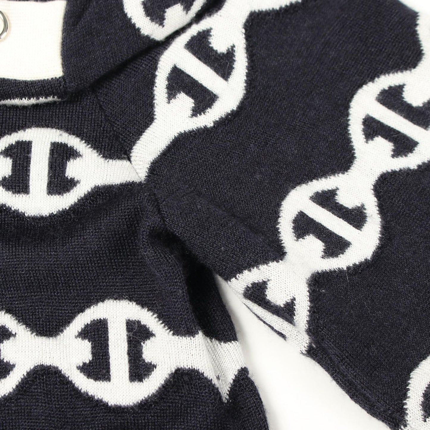 Hermes Knit Chaine D'ancre Cashmere Silk Sweater — view 5