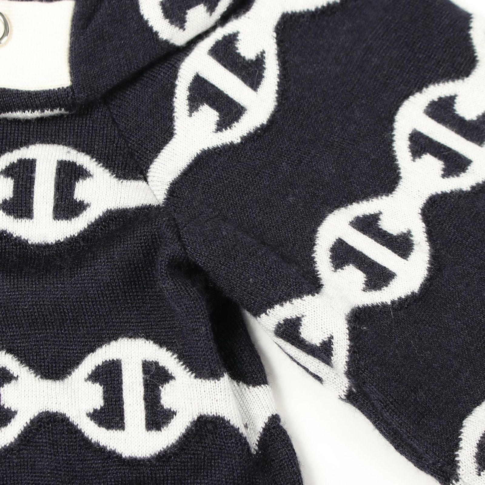Hermes Knit Chaine D'ancre Cashmere Silk Sweater — view 5