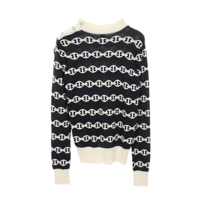 Hermes Knit Chaine D'ancre Cashmere Silk Sweater — view 2