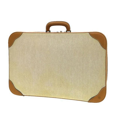 Hermes Vintage Trunk Travel Bags Beige — view 2