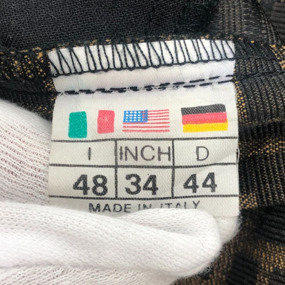 Fendi Pants Zucca Pattern Cotton Brown — view 6