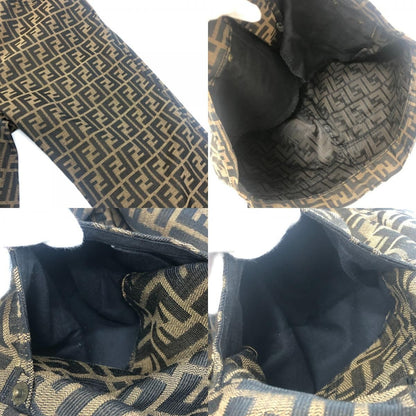 Fendi Pants Zucca Pattern Cotton Brown — view 9