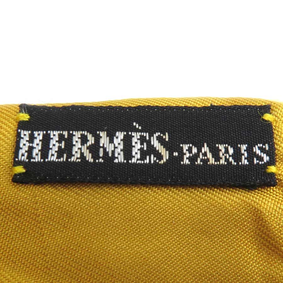 Hermes Scarf Yellow — view 7
