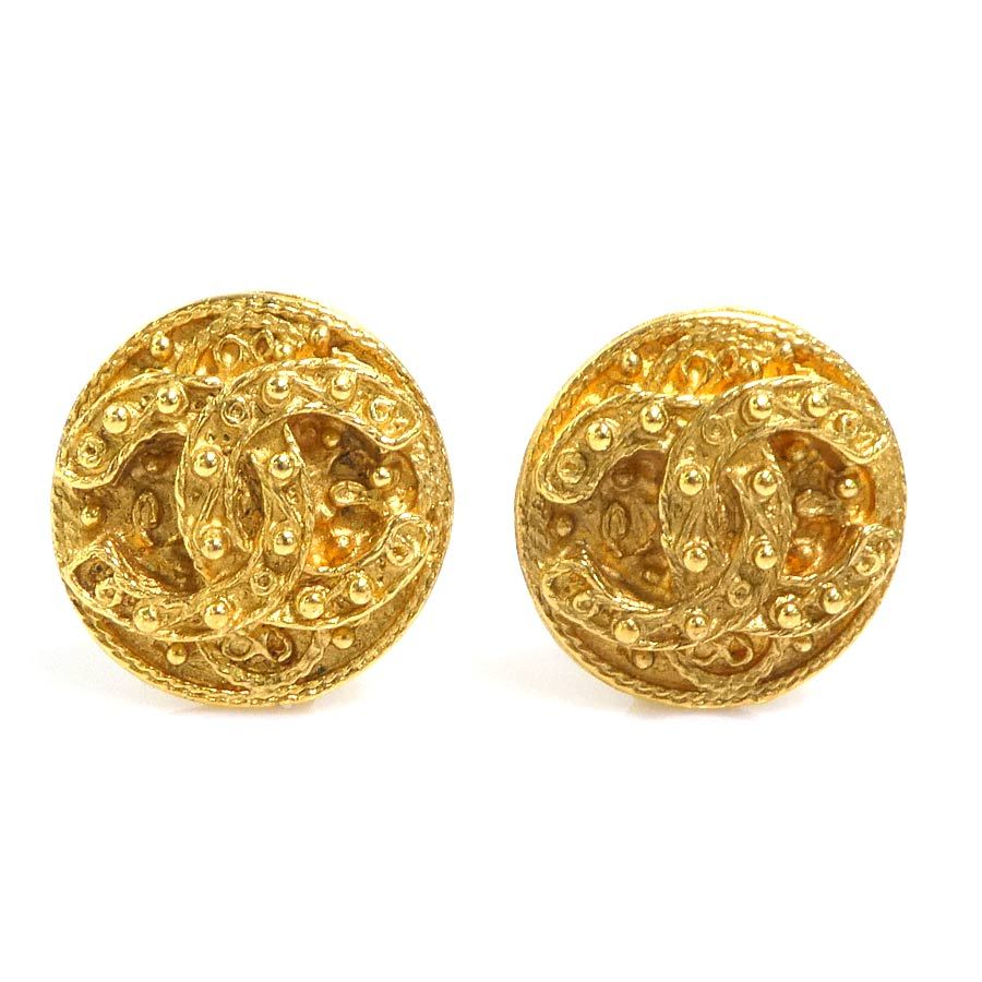Chanel Earrings CC Logo