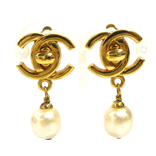 Chanel Earrings CC Logo