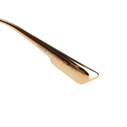 Dior CD Logo Sunglasses Clear Gold Acetate 1- Eyewear — view 9