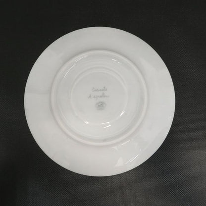 Hermes Red Roadside Sketch Tea Cup & Saucer — view 8