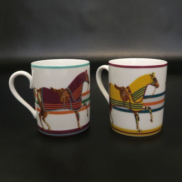 Hermes Cheval la Couverture Mug — view 2