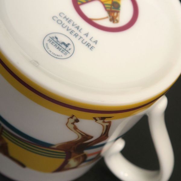 Hermes Cheval la Couverture Mug — view 8