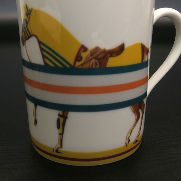 Hermes Cheval la Couverture Mug — view 5