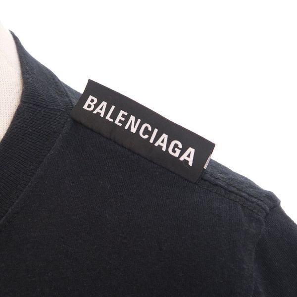 Balenciaga T- T-Shirt Black — view 4