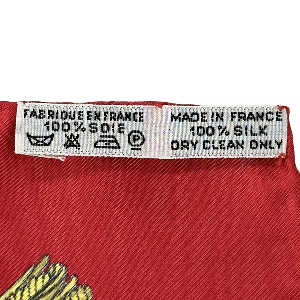 Hermes Scarf Carre 90 Vue du Carrosse de la Reale Queen's Coronation Silk Black — view 4