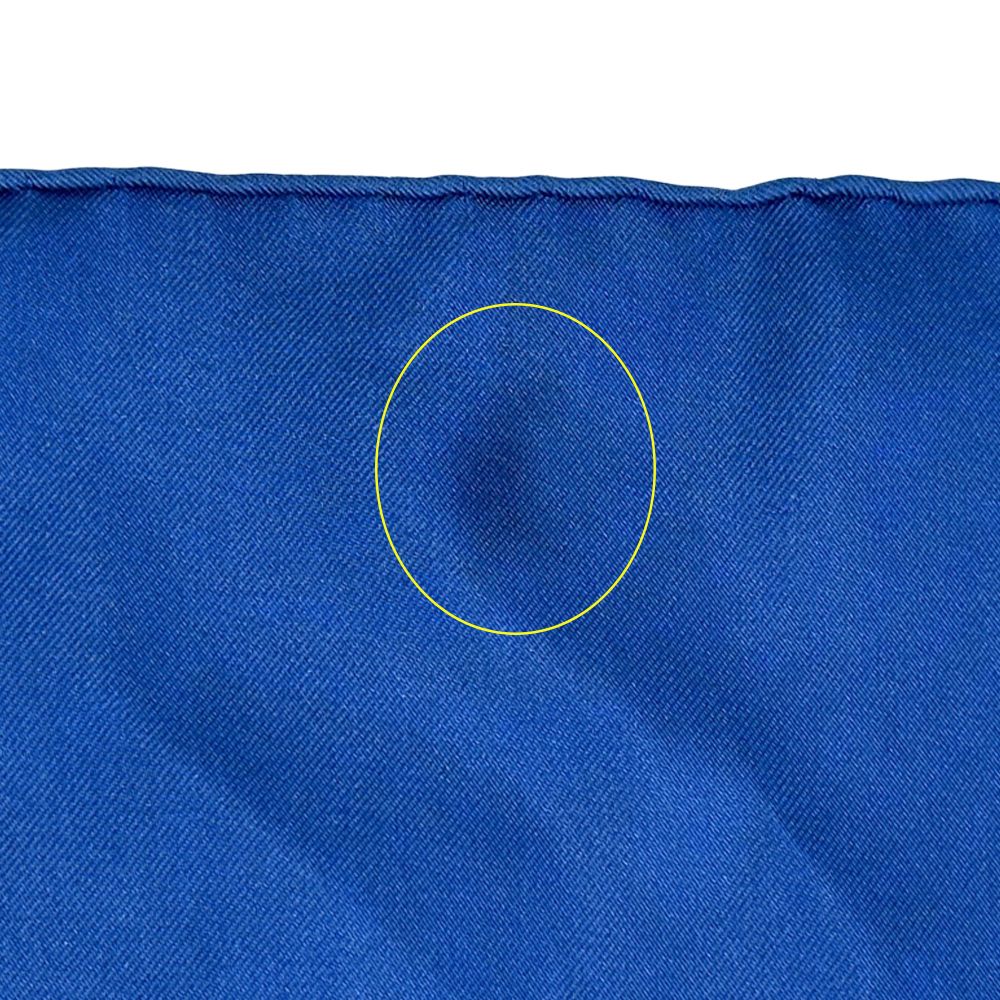 Hermes Scarf Carre 90 Brides de Gala Ceremony Bridle Silk Blue Horse Tackle — view 9