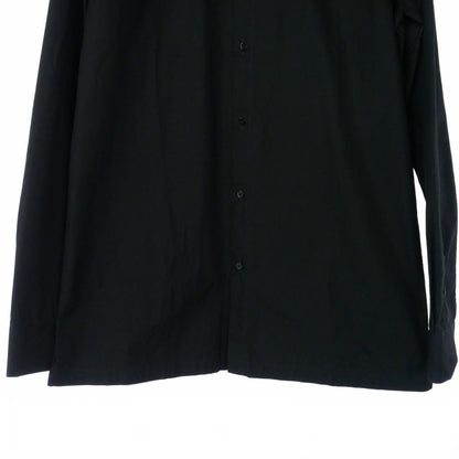 Fendi Shirt Long Sleeve Zucca Pattern Cotton Silk 41 Black — view 4