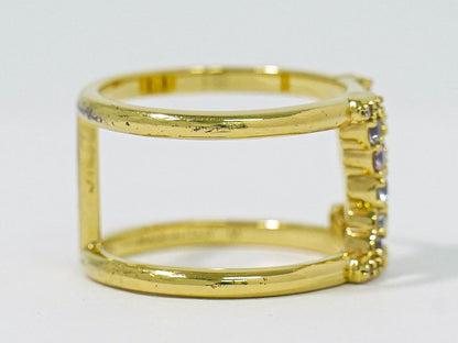 Louis Vuitton Ring LV Iconic Tresor M Gold Plated — view 4