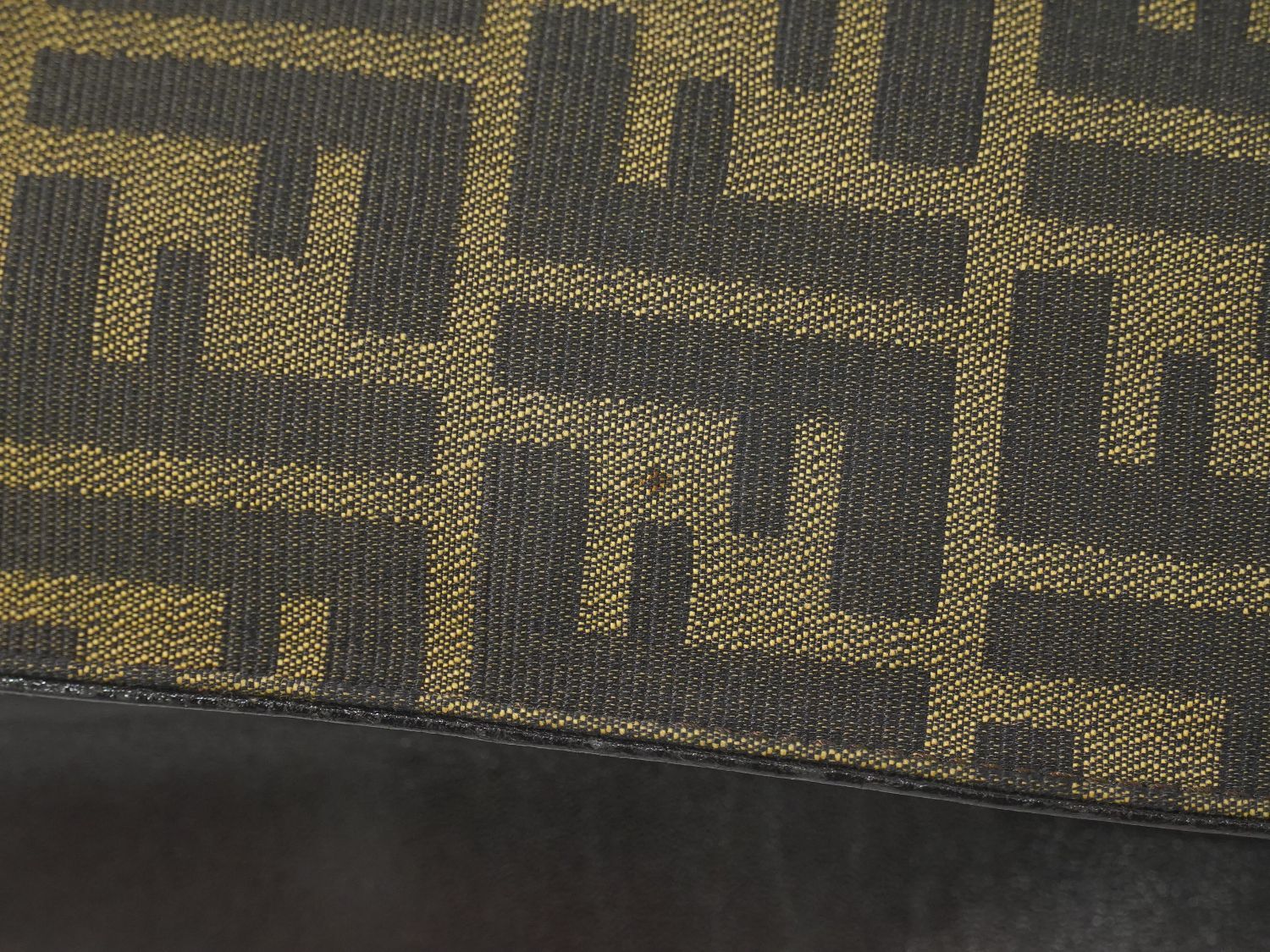 Fendi Zucca Tote Canvas Brown — view 7