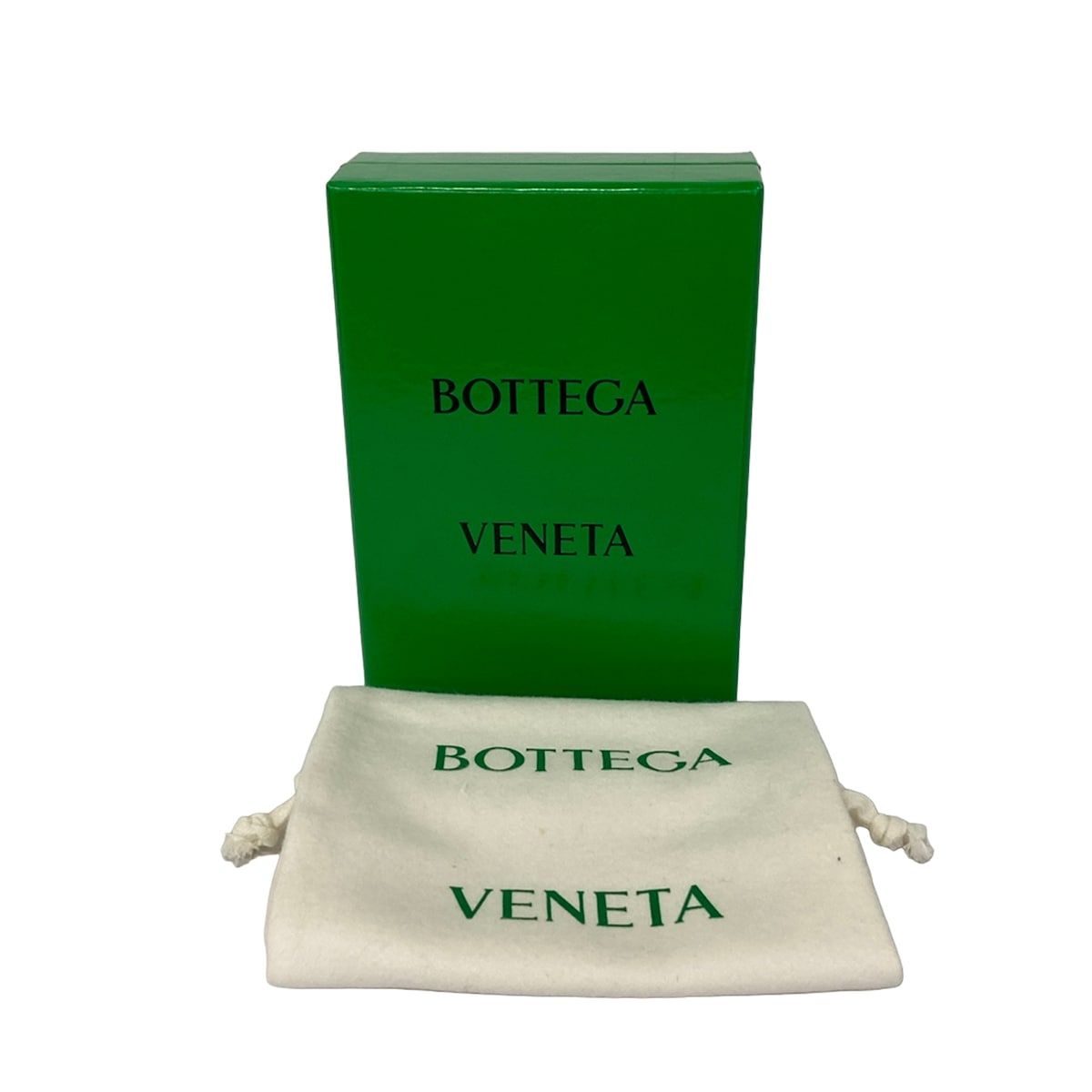Bottega Veneta Bifold Wallet Intrecciato Green Leather — view 7