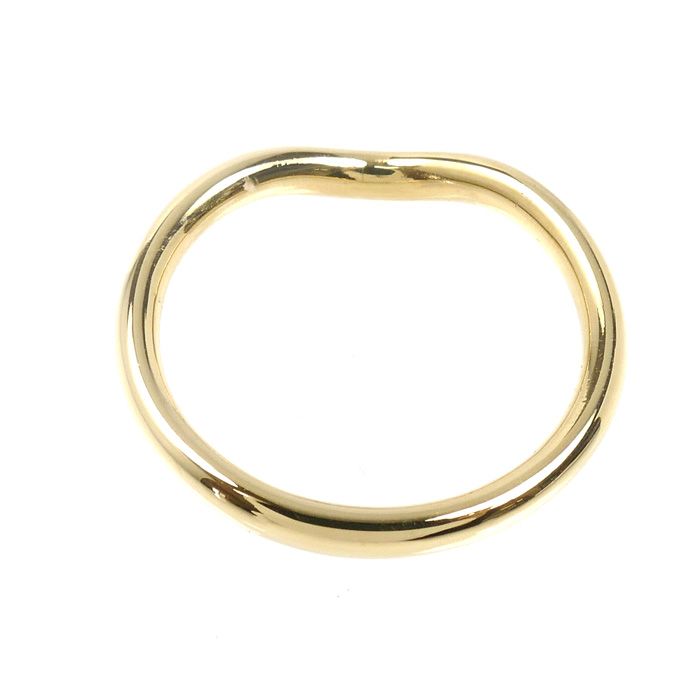 Tiffany & Co 18k Yellow Gold Curved Band Ring — view 4