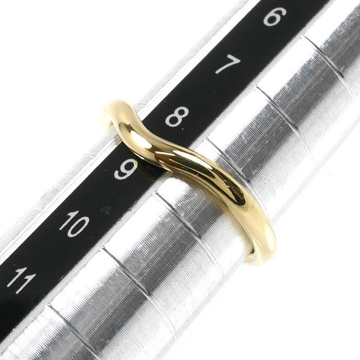 Tiffany & Co 18k Yellow Gold Curved Band Ring — view 6