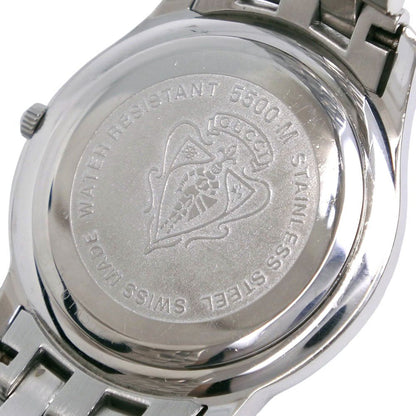 Gucci Stainless Steel Quartz Analog Display Silver Dial Watch — view 8