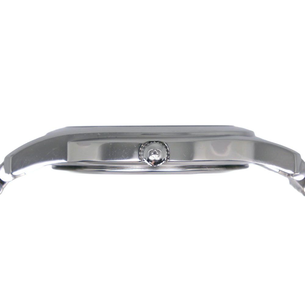 Gucci Stainless Steel Quartz Analog Display Silver Dial Watch — view 7