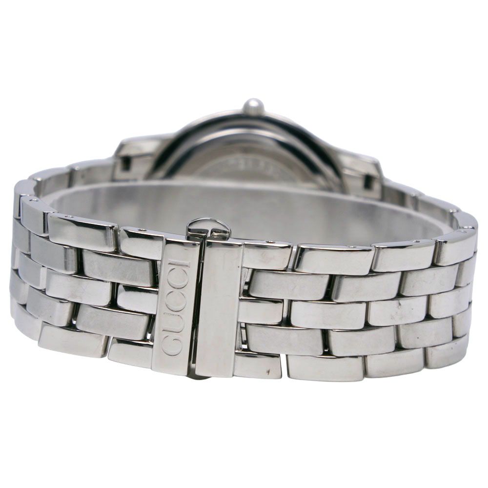 Gucci Stainless Steel Quartz Analog Display Silver Dial Watch — view 5