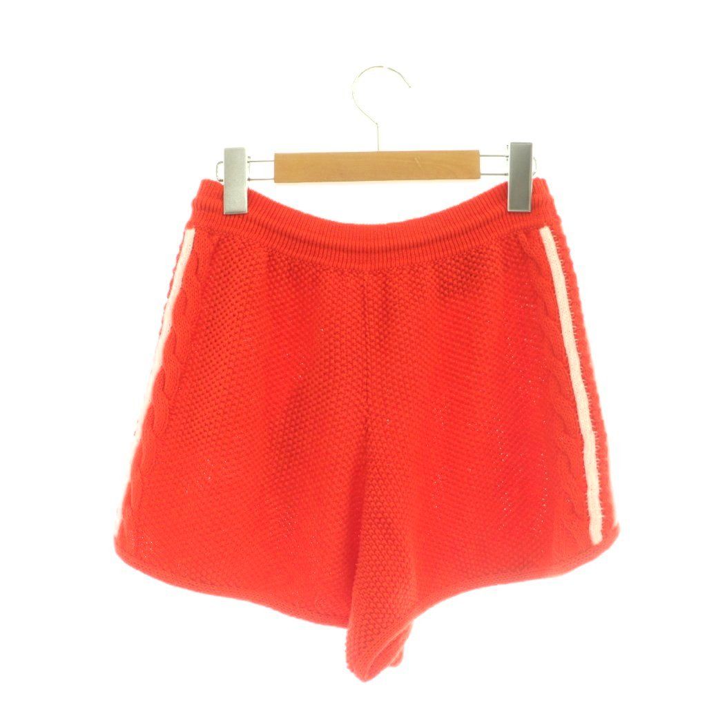 Gucci Adidas Sleeve Stripes Knit Shorts Pants Trefoy Logo L Orange SY — view 2