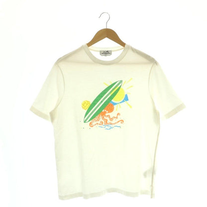 Hermes T-Shirt Short Sleeve S White SY