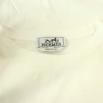 Hermes T-Shirt Short Sleeve S White SY — view 5