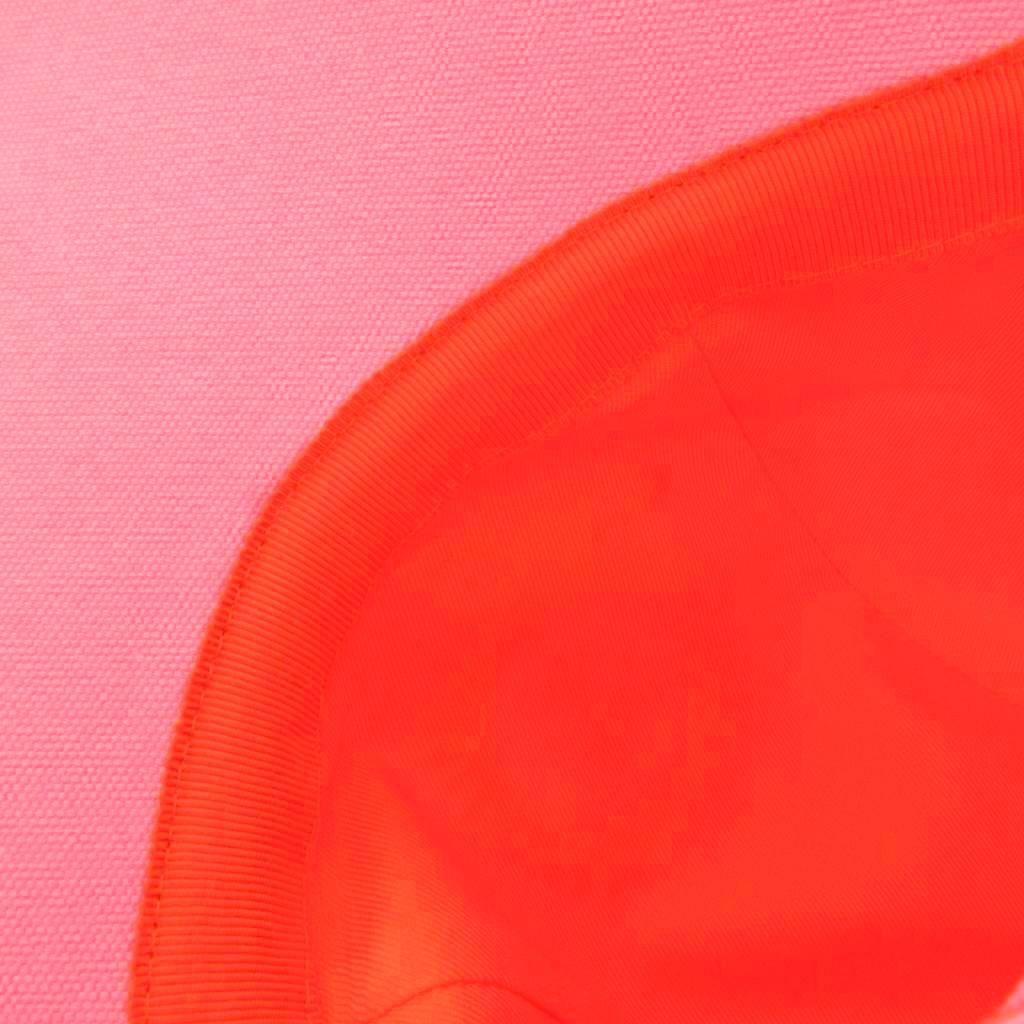 Hermes Davis Sunshine Cap Hat Embroidery Cotton 57 Pink — view 7