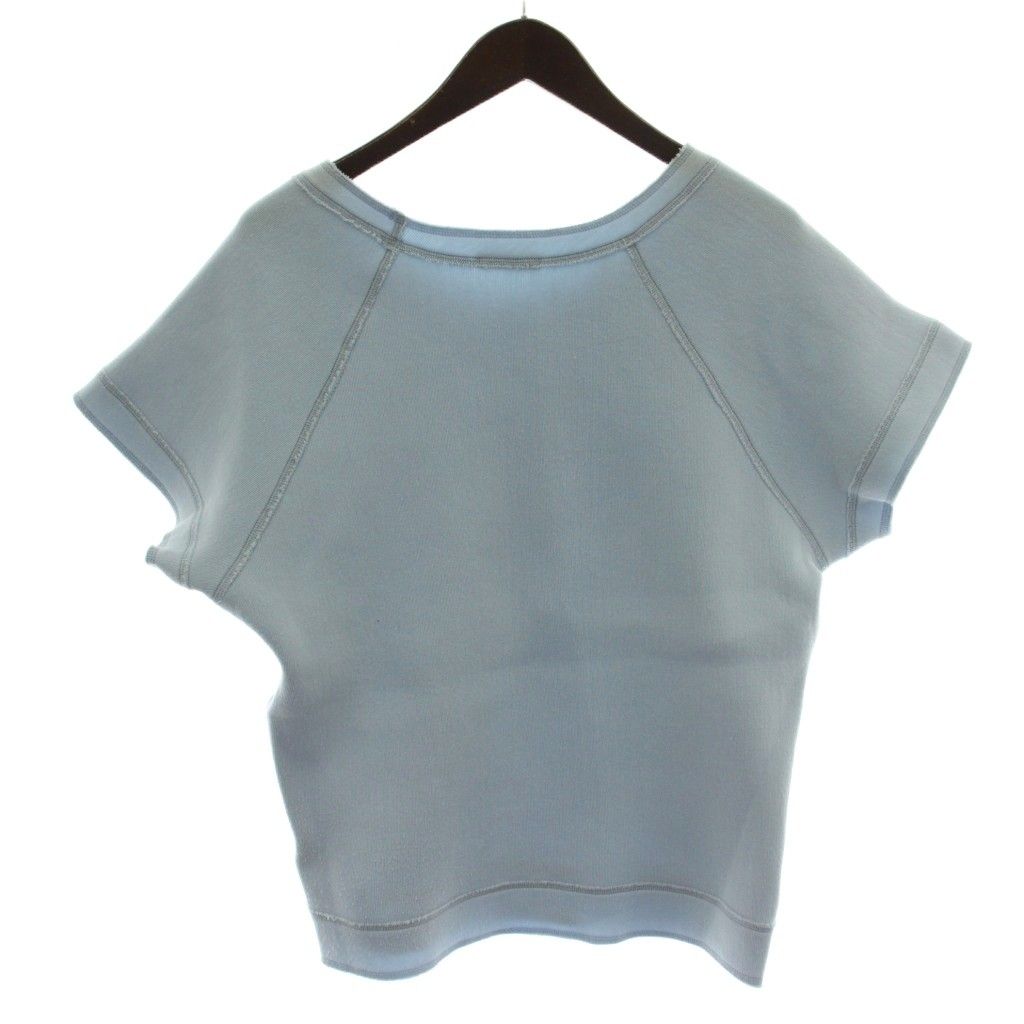 Bottega Veneta Set Top Shorts Sweatshirt 36 Light Blue Short Sleeve Round Neck — view 3