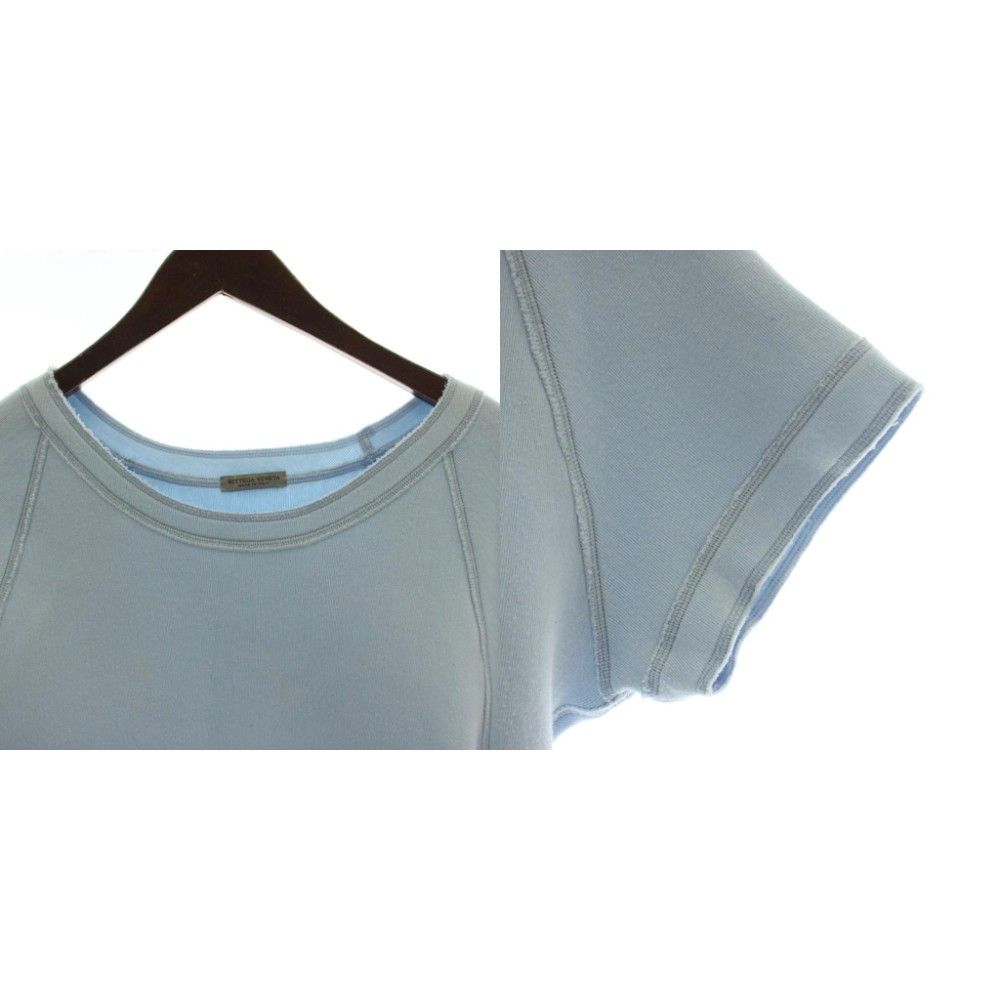 Bottega Veneta Set Top Shorts Sweatshirt 36 Light Blue Short Sleeve Round Neck — view 6