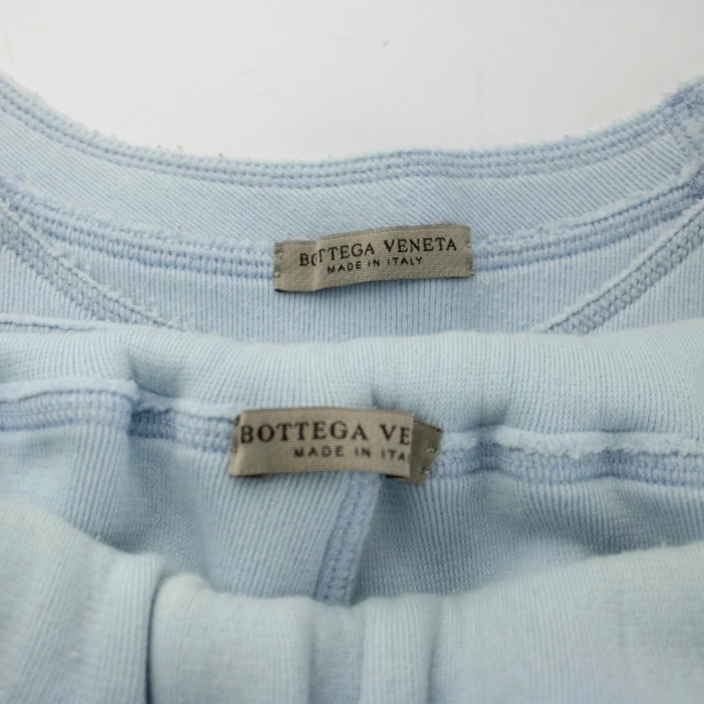 Bottega Veneta Set Top Shorts Sweatshirt 36 Light Blue Short Sleeve Round Neck — view 8